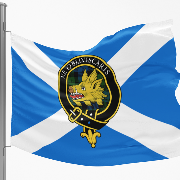 Scottish Heritage Campbell Flag