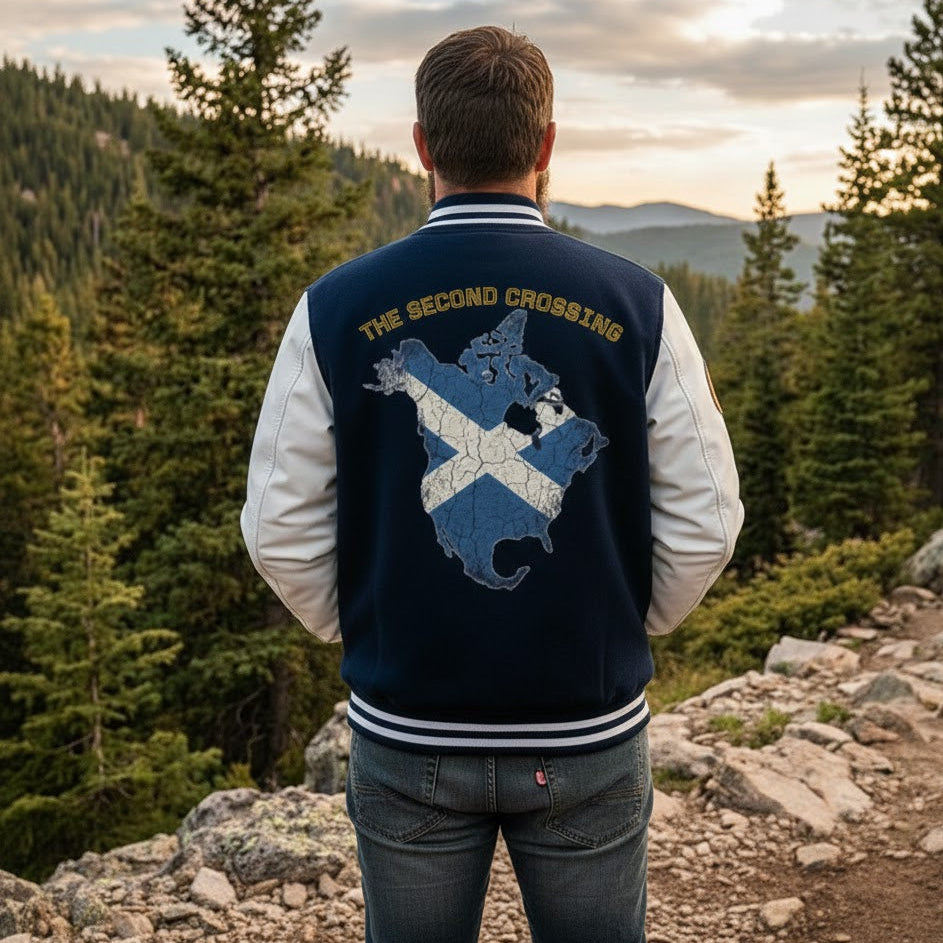 The "Second Crossing" Official Tartan Roots World Cup 2026 Heritage Bomber